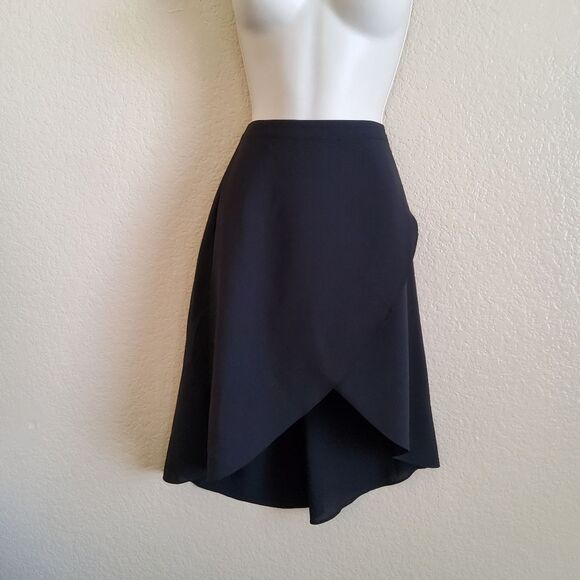 NWOT Ali & Jay Asymmetrical High-Low Skirt XS Black - Picture 3 of 13